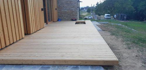 Pokládka terasové podlahy